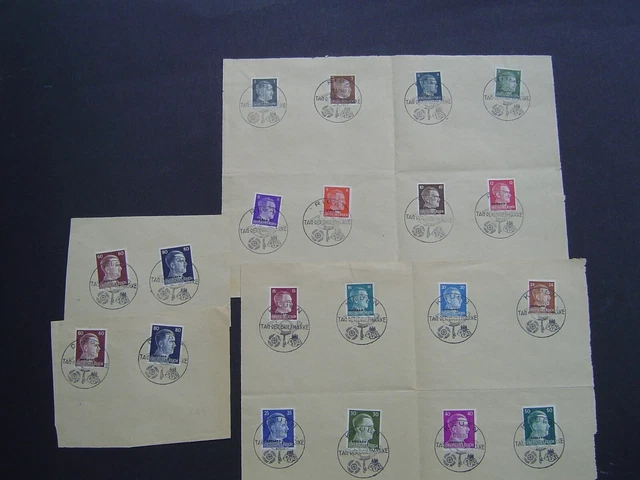 Ostland Brief mit SST Riga 11.1.1942 Tag der Briefmarke Gedenkblatt Post DP 2WK