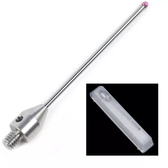 2mm CMM Touch Probe Stylus Ruby Ball Tungsten Carbide Stem 50mm Leng A-5003-4797