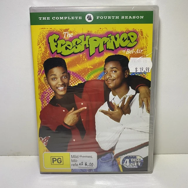 FRESH PRINCE OF Bel Air Complete Season 4 (DVD Region 4, 1992) New