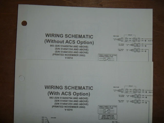 BOBCAT 863 SKID Steer Electrical Wiring Diagram Schematic Manual SN