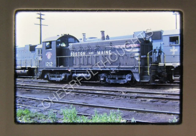 Original '75 Kodachrome Slide BM Boston Maine 1212 NW2 McVille        36L58