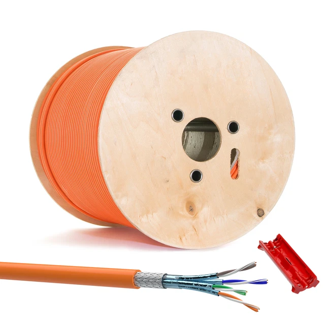 Cat7 Verlegekabel Netzwerkkabel Datenkabel Kat Lan Kabel Ethernet Simplex Duplex 10