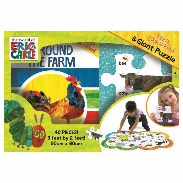 NEW WORLD OF Eric Carle Very Hungry Caterpillar First Look & Find Giant Puzzle! £19.24 PicClick UK NEW WORLD OF Eric Carle Very Hungry Caterpillar First Look & Find Giant Puzzle! £19.24 PicClick UK
