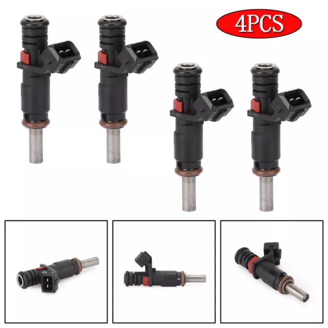 4pcs Fuel Injectors 7561277 13537561277 Fit BMW N45 N46N E93 320I 2.0L