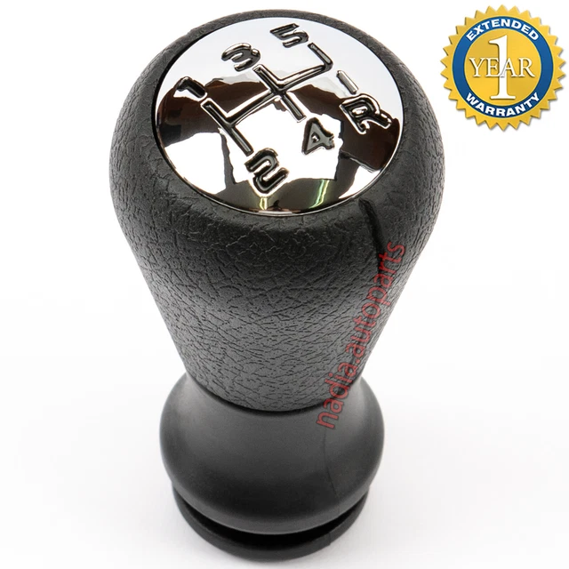 Pommeau Levier De Vitesse 5 Vitesses Manuel Pour Peugeot 106 107 205 206 Chrome