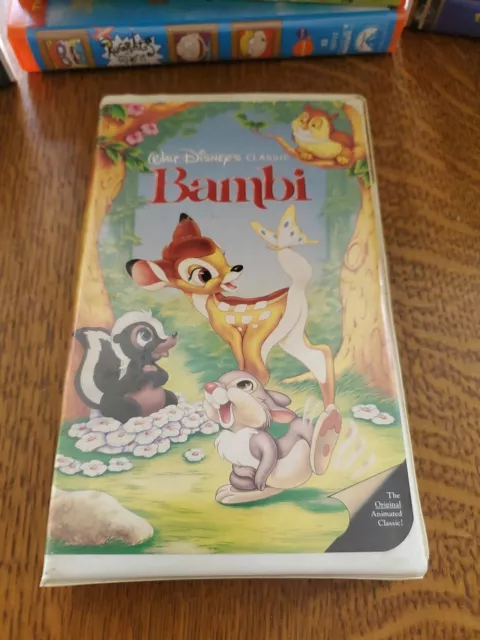 Bambi VHS #942 Walt Disney "Black Diamond" The Classics