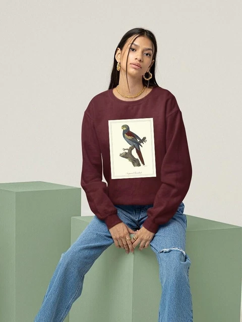 Nonpareil Parrakeet Sweatshirt -Sydenham Edwards Designs