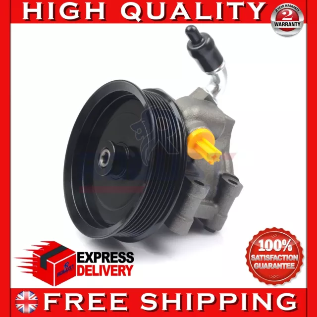 For Ford Transit Mk6 Mk7 2.4 Rwd Power Steering Pump + Pulley Lti (2000-2014)