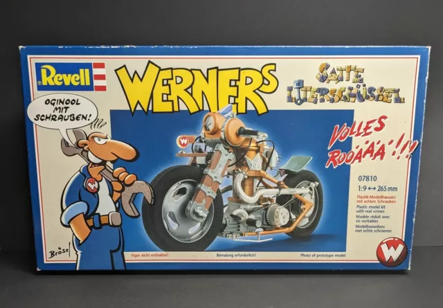 Revell 07810 / Werner´s Satte Liter Schüssel /  Modellbausatz 1:9   - 265 mm -