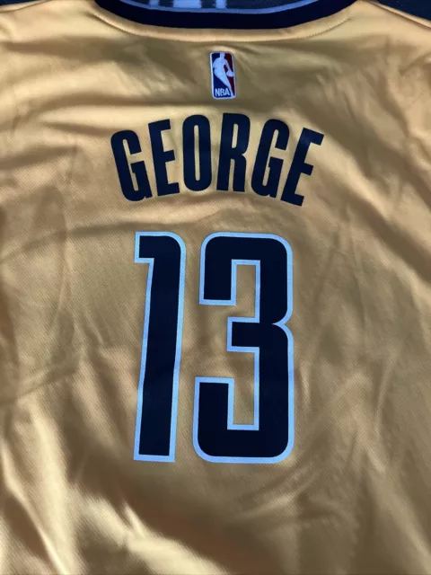 Paul George Adidas Indiana Pacers "Hickory" HWC Climacool YOUTH  Swingman Jersey