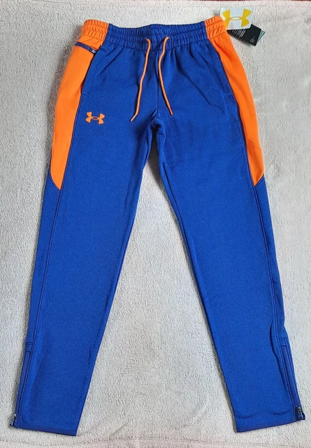 Pantaloni Da Jogging Under Armour Ragazzi 14 Anni L Grandi Da Ragazzo Nuovi Blu