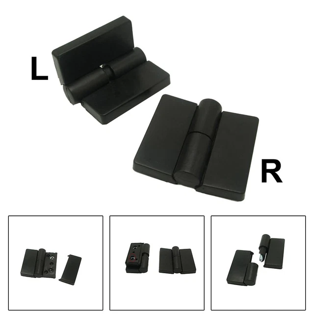 Charnière Pivotante En Plastique Pour Porte De Douche - Type Fin - Neuf - Sans Marque