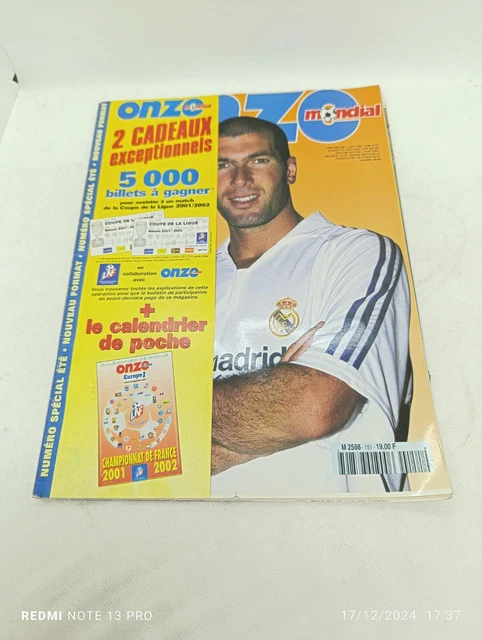 magazine vintage FOOTBALL – ONZE MONDIAL – 19 - août 1990