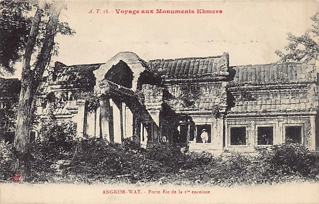 Cambodia - Journey to the Khmer Monuments - ANGKOR VAT - East Gate - Publ. A. T.