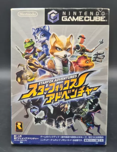 Starfox Adventures Star Fox -  Nintendo Gamecube GC - Complet - NTSC-J JAP JAPAN