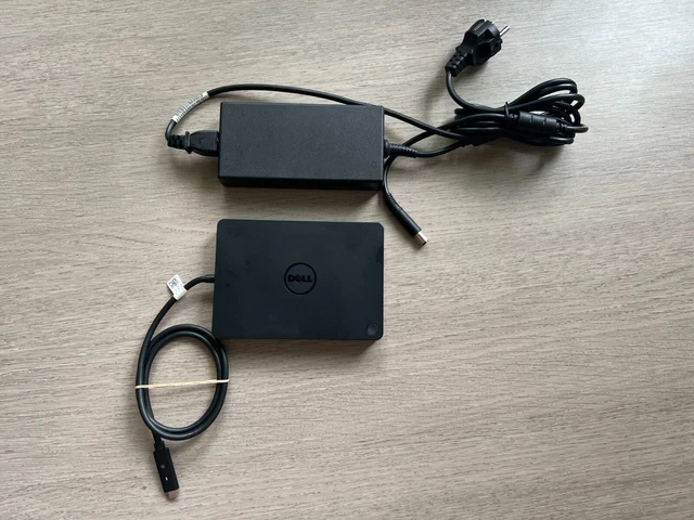Station D'accueil Dell K17A WD15 – USB 3.0 – Noir – Très Bon état (occasion)