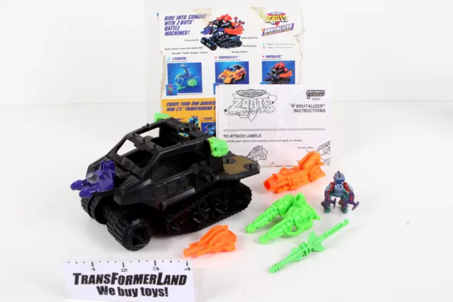 Brutalizer Collectors Robot 100% Complete Zbots Micro Machines