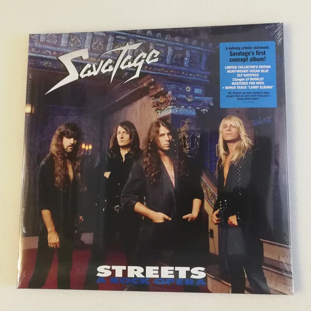 SAVATAGE STREETS: A Rock Opera (Vinyl) 12