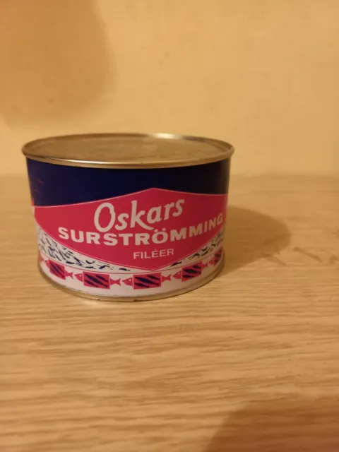Surstromming Oscars 440g / 300g Fish can (fermented herring) Stinky Fish Prank