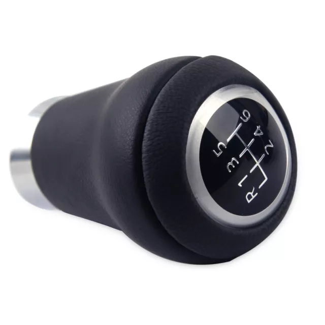 6 Speed Plastic or Leather Manual Transmission Gear Shift Knob for Mazda 3 CX-5 2