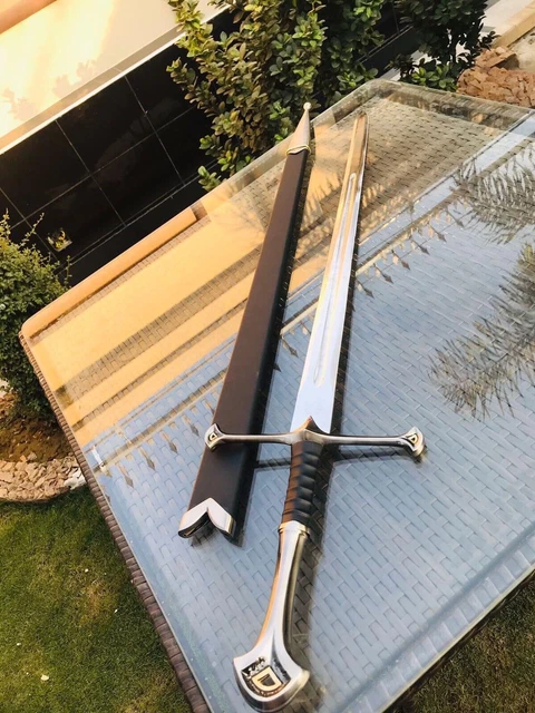 Hand Forged Steel Viking Sword, Battle Ready / Sharp Medieval Sword - Best Gifts