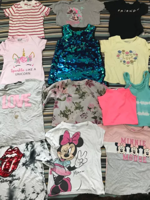 6-7 Years Girls T Shirt Bundle 🌈
