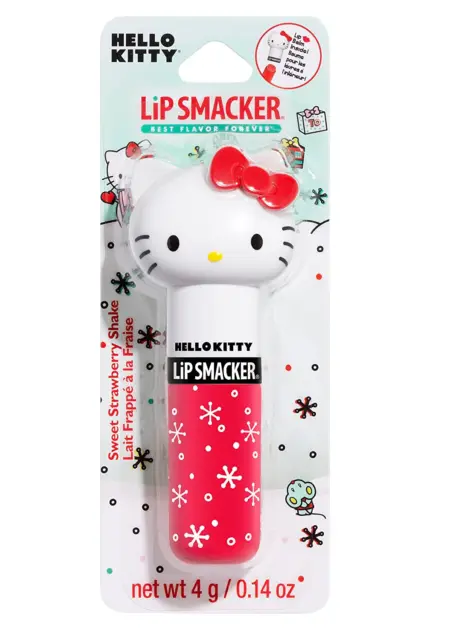 Lip Smacker Hello Kitty Flavored Lip Balm Lippy Pal Sweet Strawberry Shake 2