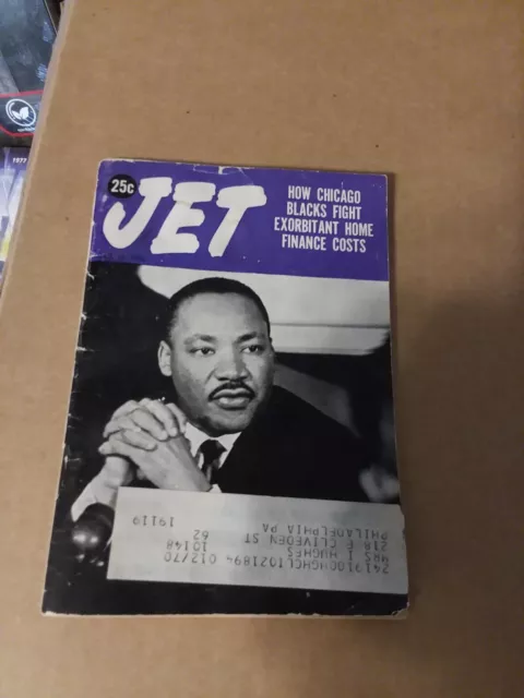 Vintage Jet Magazine Dr. King Cover 25c. 1970
