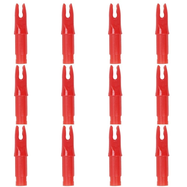 Brand New Insert Nocks Set Arrow Shaft 12PCS/Set For 6.2mm Inner Diameter