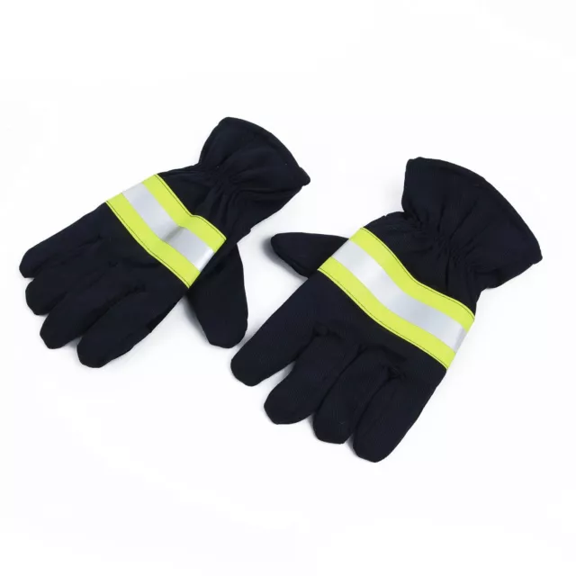 2X / Paire Feu Gants Protection Fire-Proof Chaleur Preuve Étanche Anti-dérapant