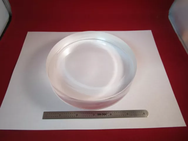 Huge Optical Mil Spec Thick Crystal Infrared Laser Optics As Is Bin#C4-1-D