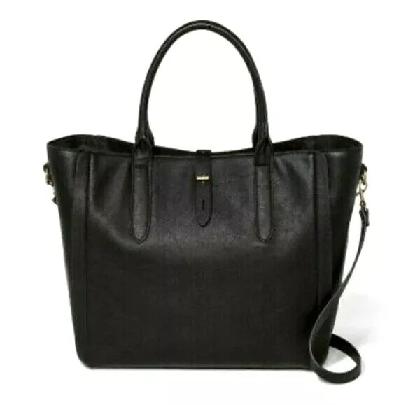Tote Handbag Toggle Hardware Black Adjustable Strap New Universal Thread