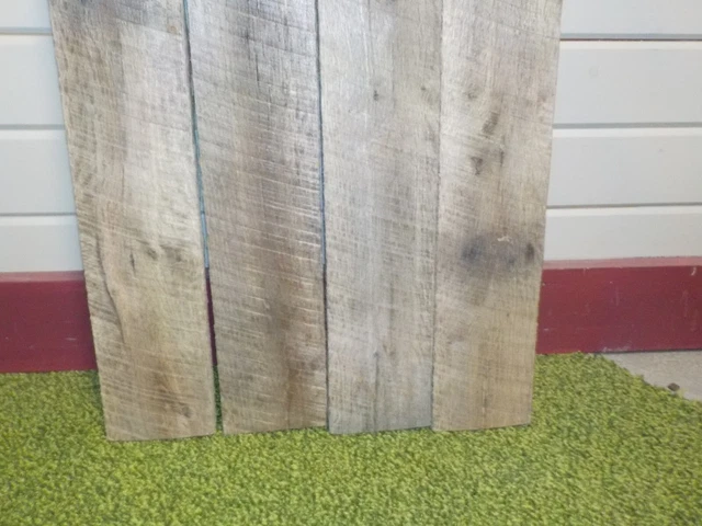Reclaimed Weathered Wood Old Barn Board Wood Lumber Rustic Decor Crafts #3 3