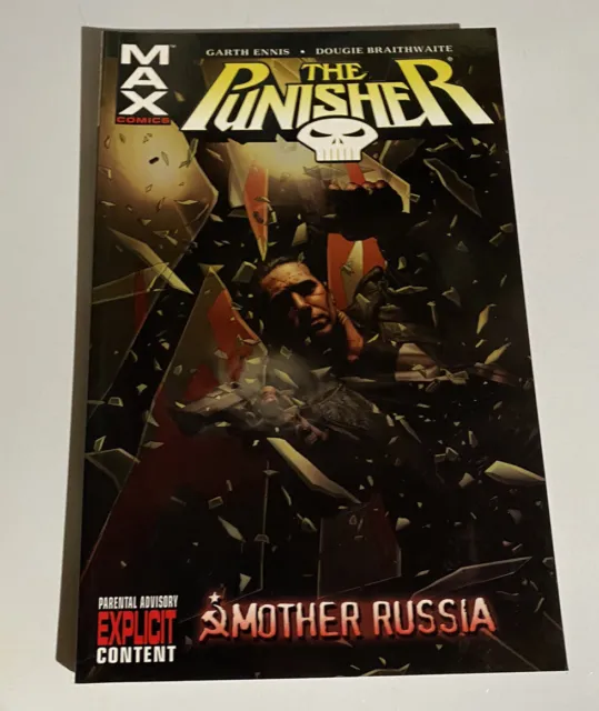 MARVEL COMICS OOP THE PUNISHER MAX - MOTHER RUSSIA Collected TPB Nick Fury
