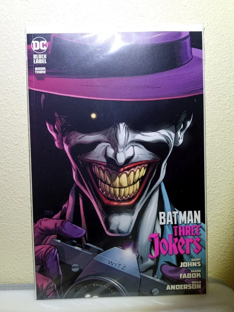 BATMAN THREE JOKERS (book three) DC BLACK LABEL Jason Fabok Variant Cover 💥NM
