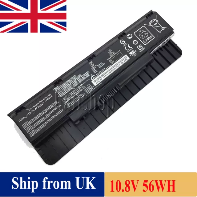 Laptop Battery For Asus A32N1405, A32NI405,0B110-00300000 10.8V 56WH 6-CEll