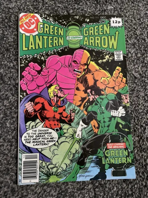 DC Comics Green Lantern Co-starring Green Arrow No. 111 December 1978