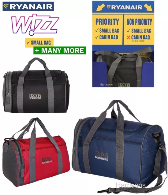 RYANAIR CABIN BAG 40x25x20 Wizz Small Hand Luggage Carry Flight Travel  Holdall £10.99 - PicClick UK