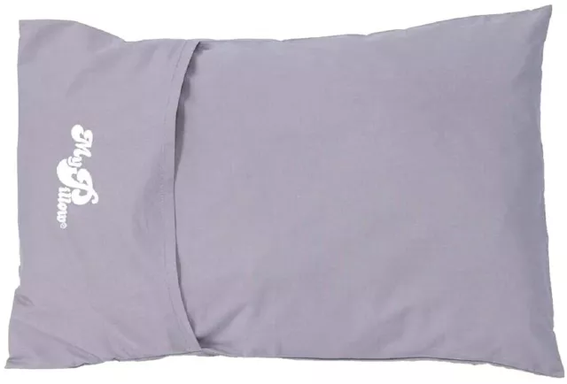 My Pillow Roll N Go Travel Pillow - Pillow Case Included (GRAY) Sealed My Pillow