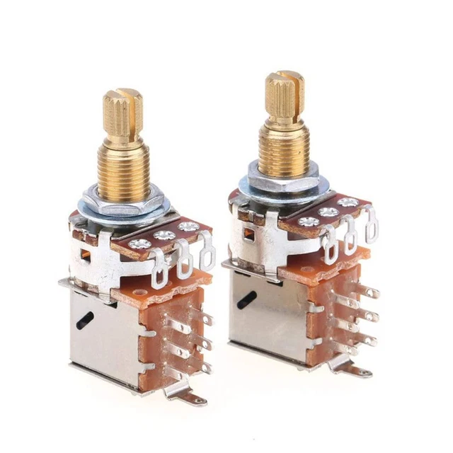 Interrupteur de traction Potentiomètres push-push Guitare Potentiomètre