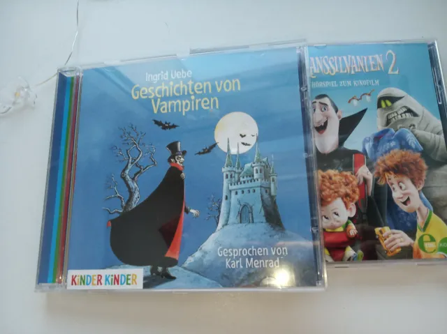 Kinder Vampir Geschichten Hörspiel 2 CDs