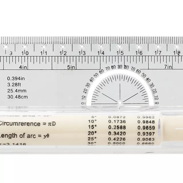 Règle de rouleau multi-fonction Règle de roulement métrique