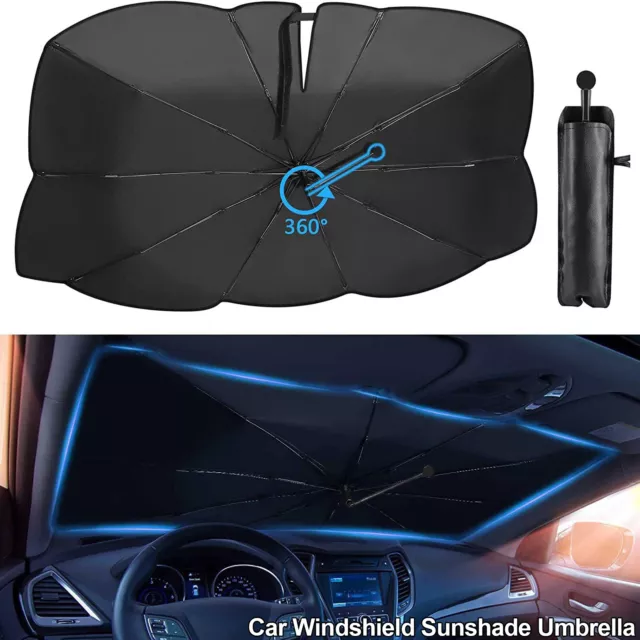 Car Windshield Front Sunshade Umbrella Window Visor Van Shade Cover Foldable