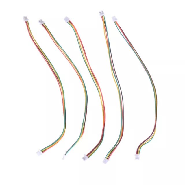 5 x Mini Micro SH 1,0 mm 4-poliger JST-Doppelstecker Stecker Kabel 150 m