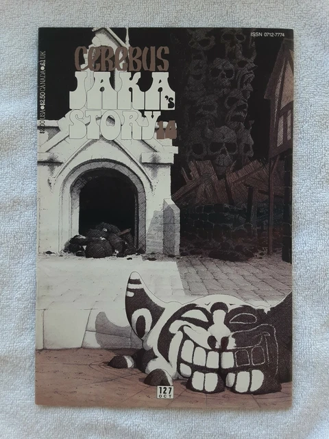 Cerebus #127 (Aardvark-Vanaheim, 10/89) 8.0 Very Fine (Gatefold back cover)