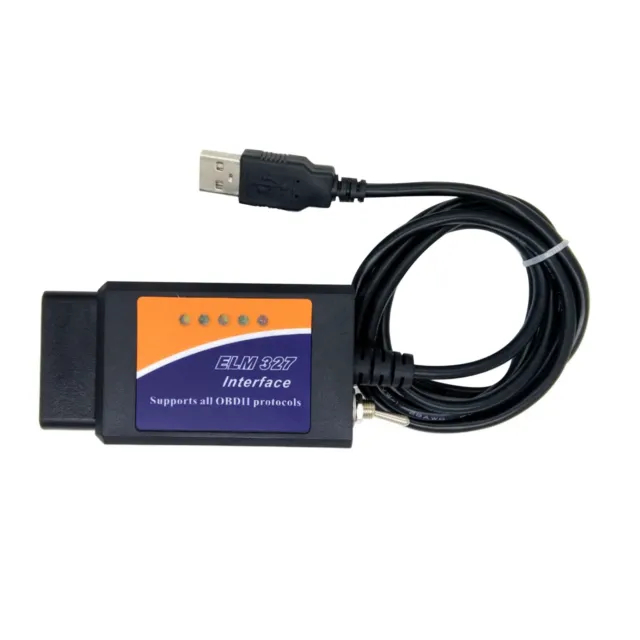 ELM327 V1.5 Forscan OBD2 USB Scanner For Ford Auto Diagnostic Tool HS/MS CAN F
