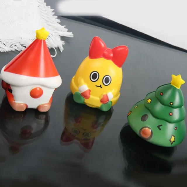 Juguetes de compresión de Navidad de Santa Claus juguete de árbol de Navidad juguetes para niños
