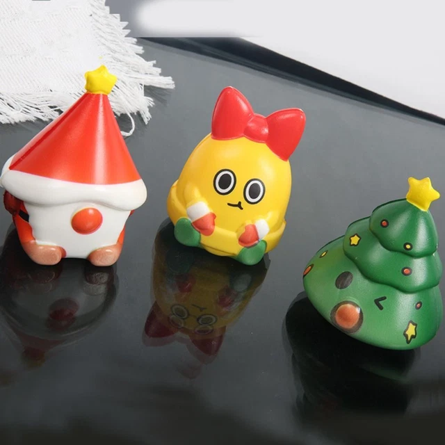 Juguetes de compresión de Navidad de Santa Claus juguete de árbol de Navidad juguetes para niños