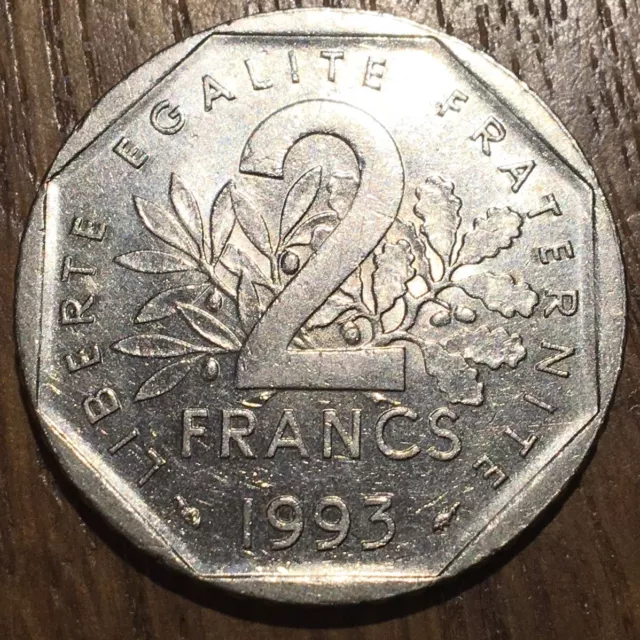 Piece De 2 Francs Jean Moulin 1993 (481)