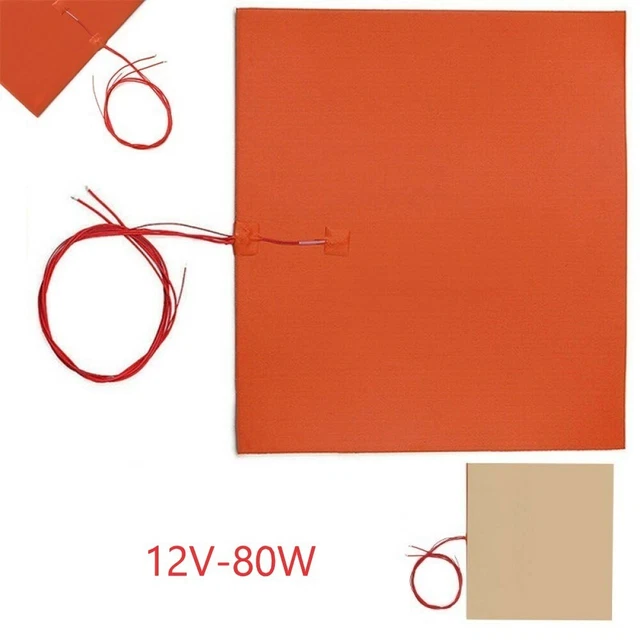 Chauffage Coussinet Radiateur Tapis Silicone 200 200mm Accessoire for Imprimante